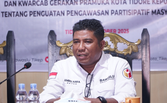 Ketua Bawaslu Tidore Amru Arfa, SH.