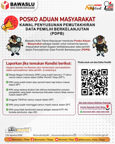 Posko Aduan Masyarakat