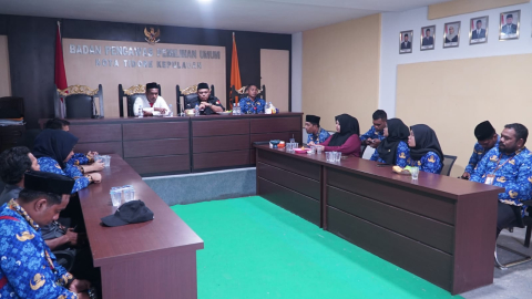 Kordiv SDMO Bawaslu Malut Soleman Patras Evaluasi Pemutakhiran Data Pemilih Berkelanjutan (PDPB)