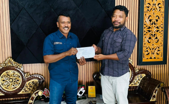 Anggota Bawaslu Kota Tidore Kepulauan Supriyanto Ade sambangi KPU Tidore sampaikan Imbauan PDPB 2026