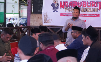 Tausyiah Ngabuburit Pengawasan oleh Anggota Bawaslu Kota Tidore Kepulauan Isman M. Natsir